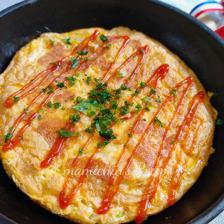 スキレットDe〜じゃが芋ガレットwithチーたま